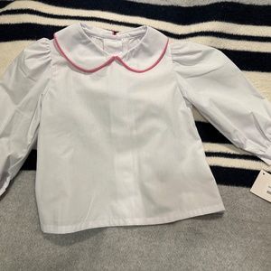 Cookie 18 Month White Blouse w/Peter Pan Collar w/Tags